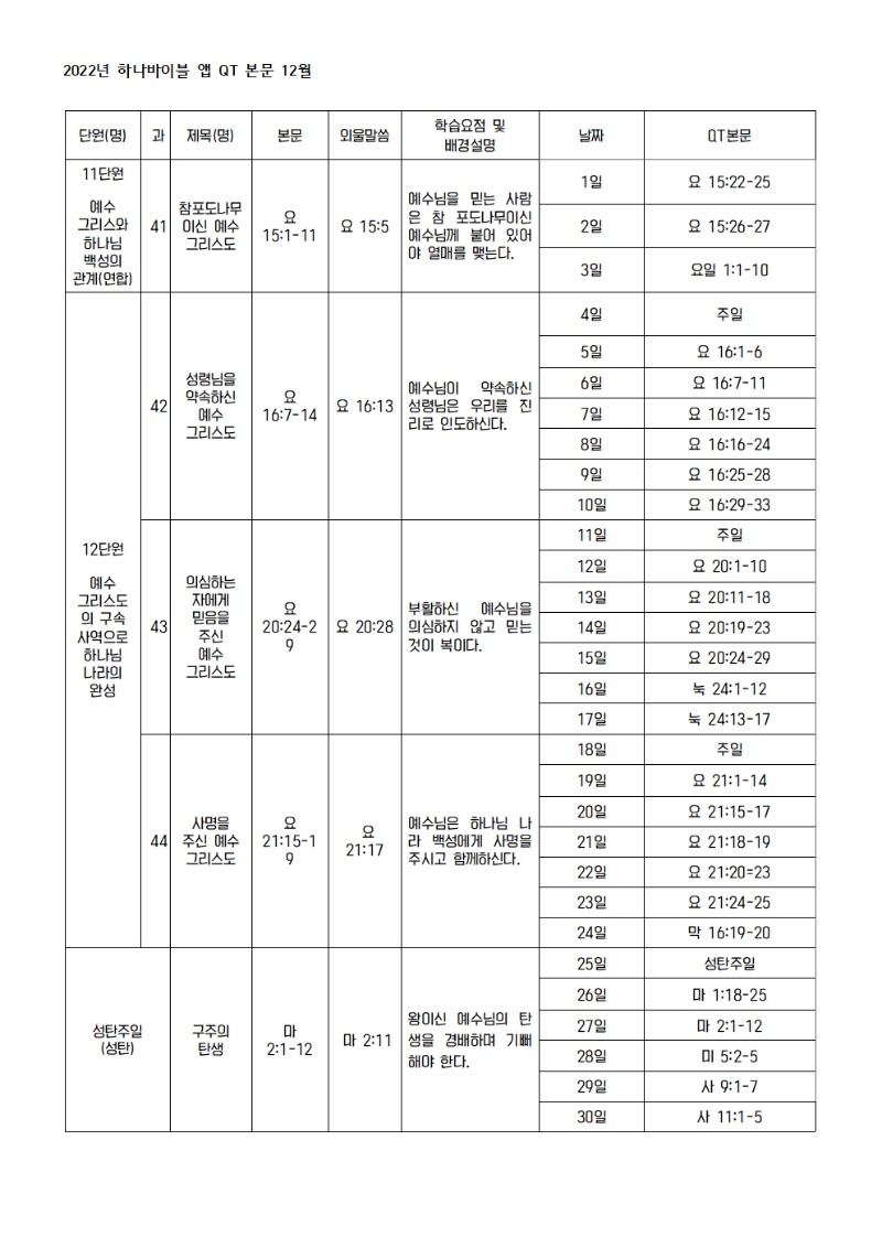 하나바이블 2과정 2학기 전체 큐티 본문 및 일정006.jpg