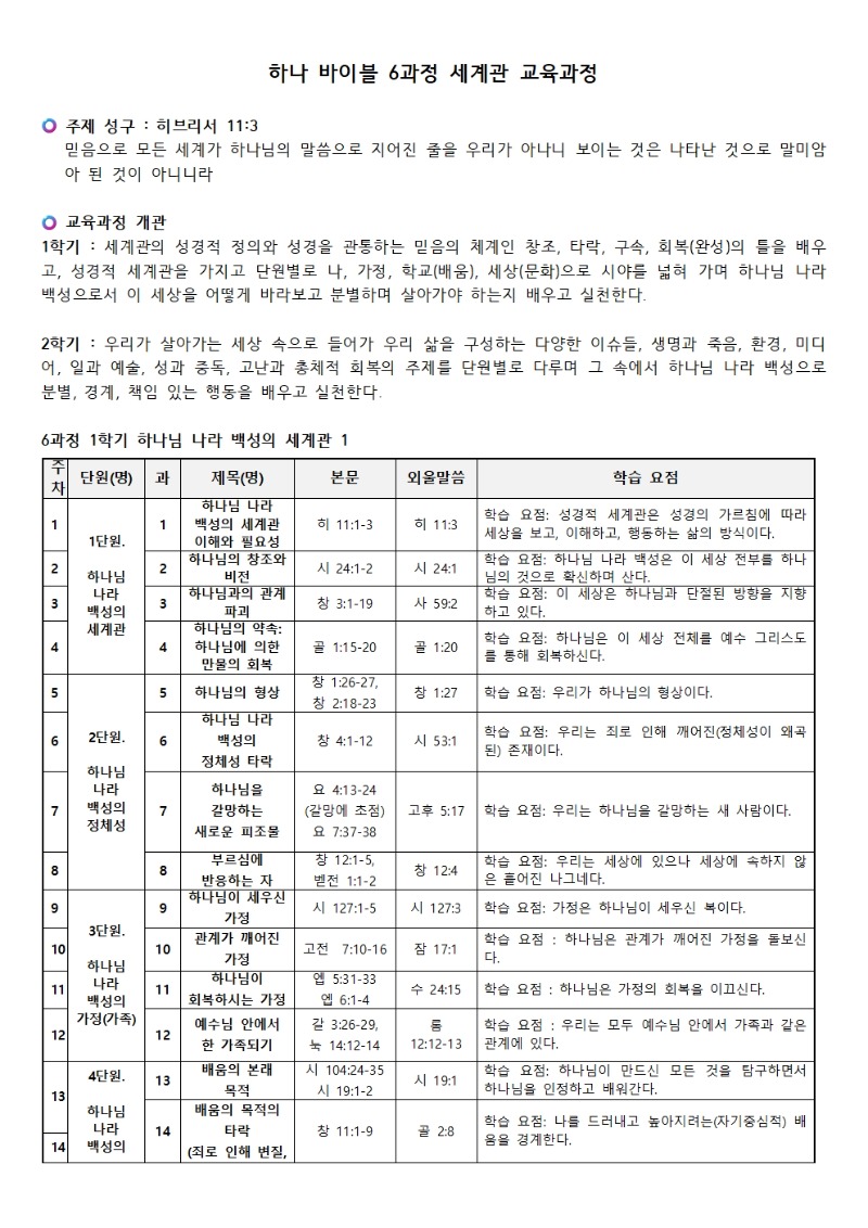 하나 바이블 6과정 세계관 교육과정 (홈페이지 게시용)001.jpg